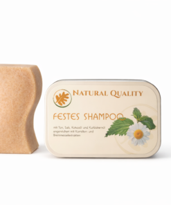 Festes Shampoo mit Brennnessel & Kamille