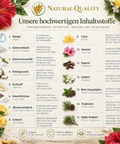 Alternative view of Natural Wave Duschgel Hibiskus & Zitrone – 200 ml