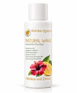 Natural Wave Duschgel Hibiskus & Zitrone – 200 ml